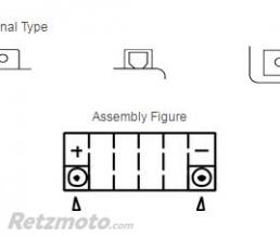 Batterie YUASA YTX7A-BS sans entretien livr�e avec pack acide