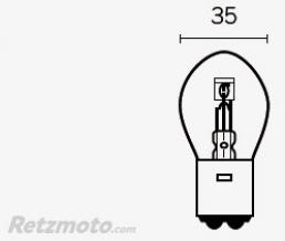 Boite de 10 ampoules V PARTS S1 12V25/25w