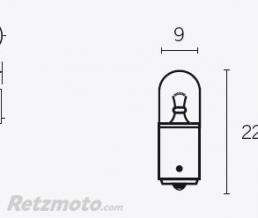 Boite de 10 ampoules V PARTS T8.5 6V-4w