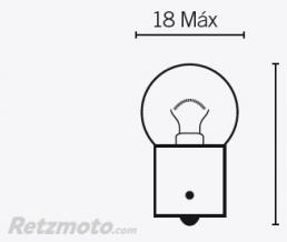 Boite de 10 ampoules V PARTS G18 6V-10W