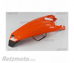 Garde-boue arri�re + support de plaque avec feu UFO orange KTM