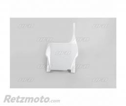 Plaque num�ro frontale UFO blanc Honda