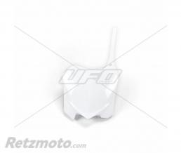 Plaque num�ro frontale UFO blanc Honda CRF250R/450R