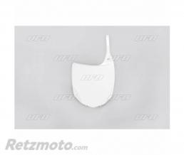 Plaque num�ro frontale UFO blanc Kawasaki KX250F/450F