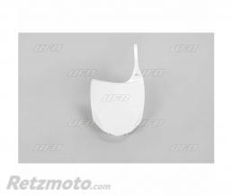 Plaque num�ro frontale UFO blanc Kawasaki KX450F