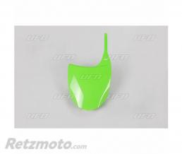 Plaque num�ro frontale UFO vert Kawasaki KX450F