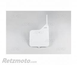 Plaque num�ro frontale UFO blanc Suzuki RM125/250