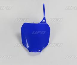 Plaque num�ro frontale UFO bleu Yamaha
