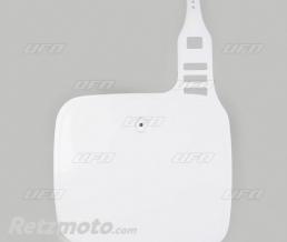 UFO Plaque num�ro frontale UFO blanc Yamaha
