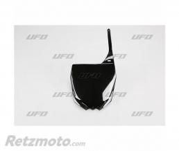 Plaque num�ro frontale UFO noir Yamaha YZ125/250