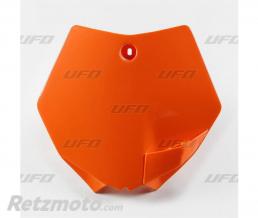 Plaque num�ro frontale UFO orange KTM SX65