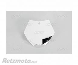 Plaque num�ro frontale UFO blanc KTM