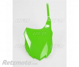 Plaque num�ro frontale UFO vert Kawasaki KX250F/450F
