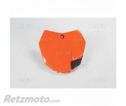 Plaque num�ro frontale UFO orange KTM