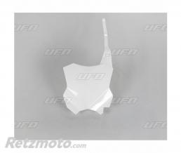 UFO Plaque num�ro frontale UFO blanc Kawasaki KX450F