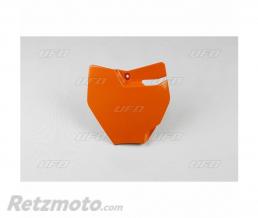 Plaque num�ro frontale UFO orange KTM SX65
