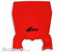 Plaque num�ro frontale UFO Stadium rouge Honda CRF450R/RX