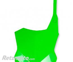Plaque num�ro frontale UFO vert fluo Kawasaki KX450F