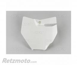 Plaque num�ro frontale UFO blanc KTM SX85