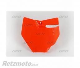 Plaque num�ro frontale UFO orange KTM SX85