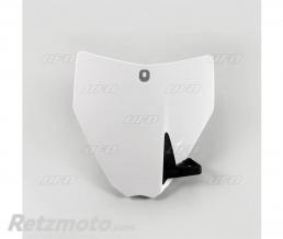 Plaque num�ro frontale UFO blanc Husqvarna TC85
