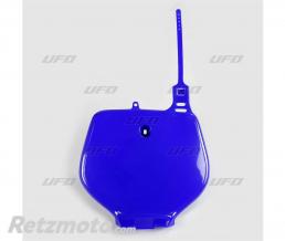 Plaque num�ro frontale UFO bleu Yamaha YZ125/250
