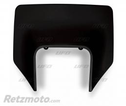 Plaque num�ro frontale UFO Husqvarna noir