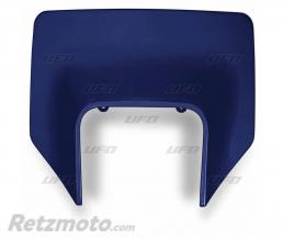 Plaque num�ro frontale UFO Husqvarna bleu