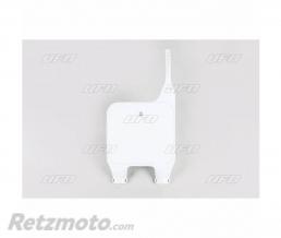 Plaque num�ro frontale UFO blanc Honda CR125R/250R/500R