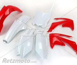 UFO Kit plastique UFO couleur origine rouge/blanc Honda CRF250R/450R