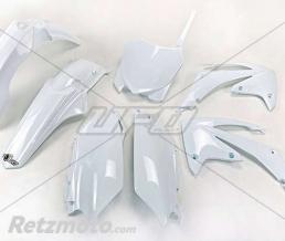 Kit plastique UFO blanc Honda CRF250R/450R