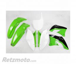 Kit plastique UFO couleur origine vert/noir/blanc Kawasaki KX450F