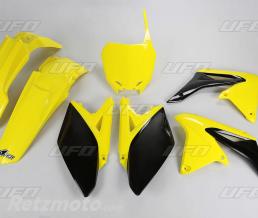 Kit plastique UFO couleur origine jaune/noir Suzuki RM-Z250