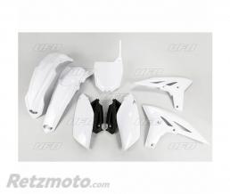 Kit plastique UFO blanc Yamaha YZ250F