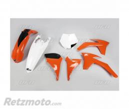 Kit plastique UFO couleur origine orange/blanc KTM