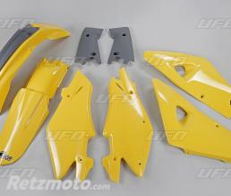 Kit plastique UFO couleur origine jaune/gris Husqvarna CR125/250