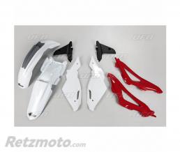 Kit plastique UFO couleur origine blanc/rouge/gris Husqvarna CR125