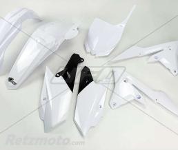 Kit plastique UFO blanc Yamaha YZ250F/450F