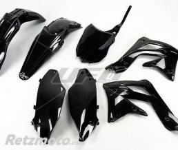 Kit plastique UFO noir Kawasaki KX450F