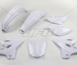 Kit plastique UFO blanc Yamaha YZ125/250