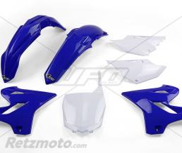 Kit plastique UFO couleur origine bleu/blanc Yamaha YZ125/250