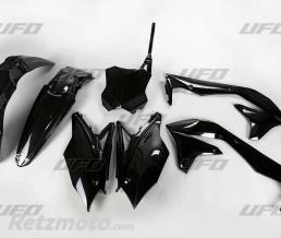 Kit plastique UFO noir Kawasaki KX450F