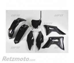 Kit plastique UFO noir Honda CRF450R
