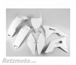 Kit plastique UFO blanc Honda CRF450R