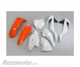 Kit plastique UFO origine (2017) orange/noir/blanc KTM