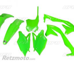 Kit plastique UFO vert fluo Kawasaki KX450F