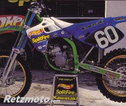 Kit plastique & d�co UFO Hot Wheels Replica Kawasaki KX125/250