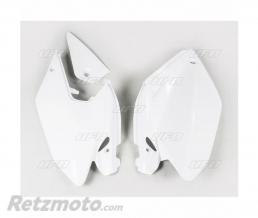 Plaques lat�rales UFO blanc Honda CRF250X