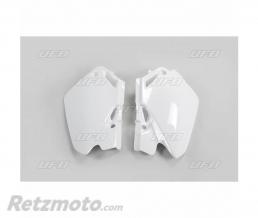 Plaques lat�rales UFO blanc Honda CR85R/85RB