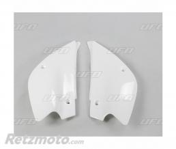 Plaques lat�rales UFO blanc Kawasaki KX80/85